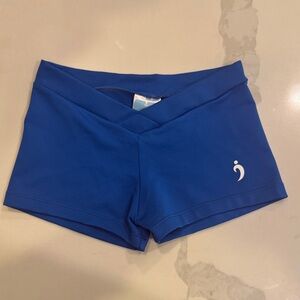 Blue Athletic Gym/Dance Shorts